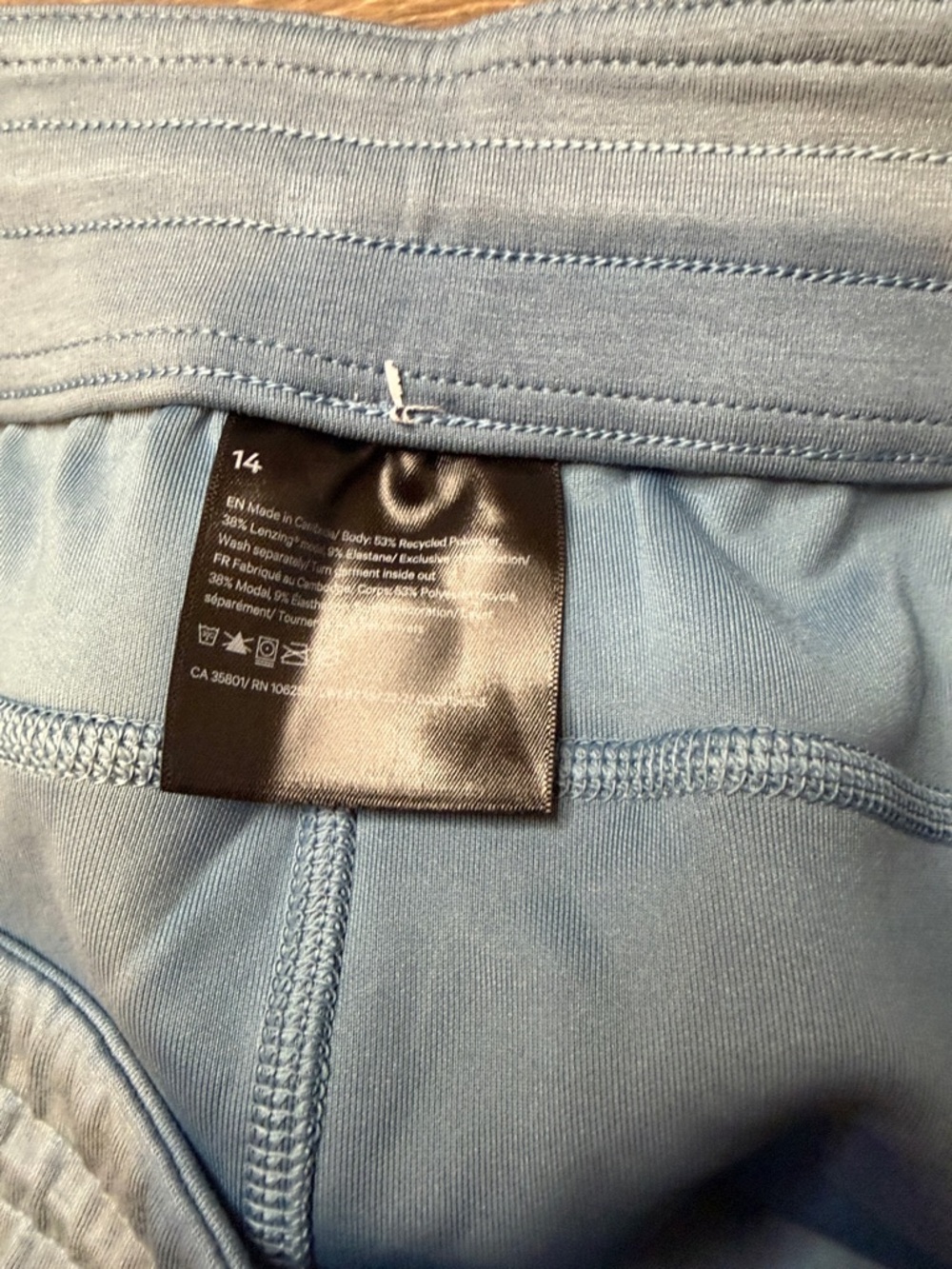 Lululemon Softstream High Rise Pant Light Blue - Picture 4 of 5